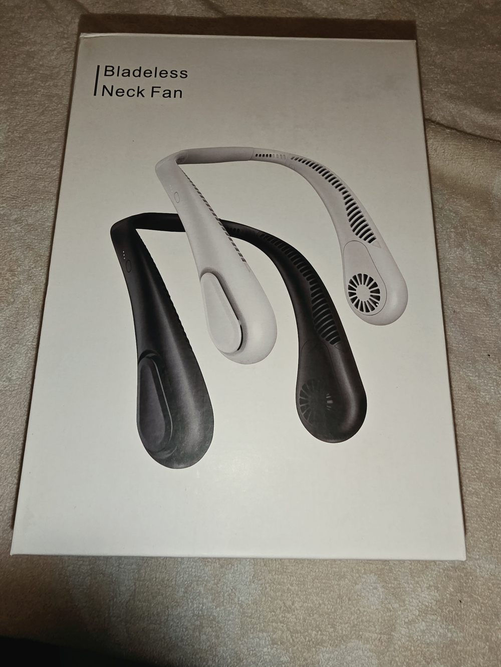 Bladeless Neck Fan - Pink